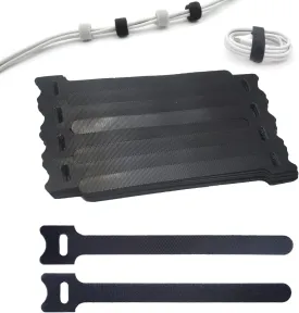 100PCS Cable Ties, 6-Inch Reusable Cord Organizer, Multifunctional Wire Organizer, Perfect for Cable Management in the Home, Office and Garden