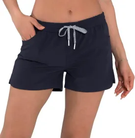 Actleis Womens Swim Shorts UPF50  Board Shorts Quick Dry Beach Shorts Drawstring Sports Summer Bottom