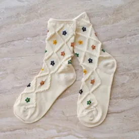 Ann Cottage Floral Socks