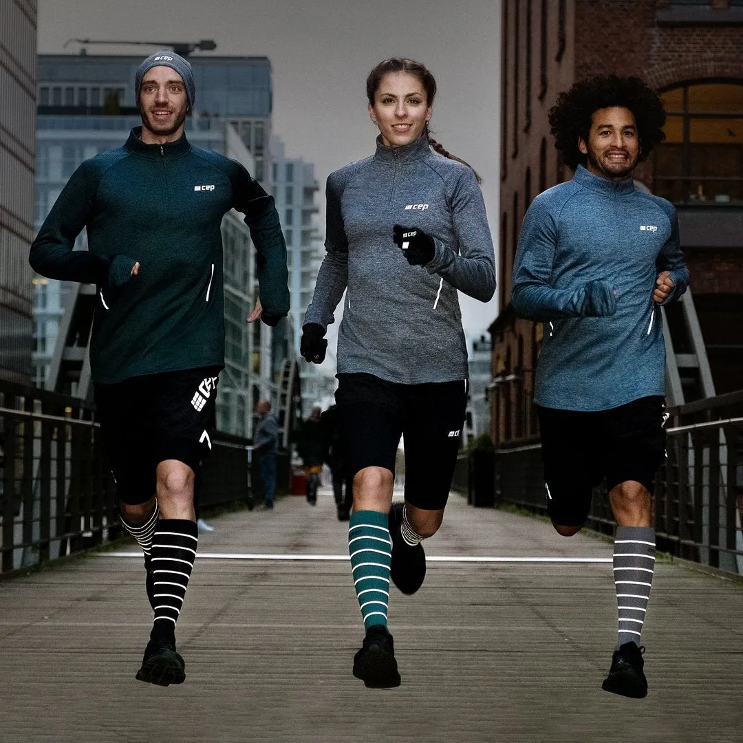 CEP Men's Reflective Tall Compression Socks 20-30mmHg