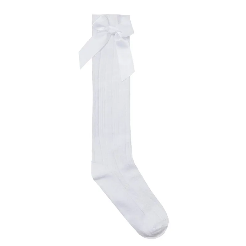 Girls knee high socks (6-3.5) 43B629