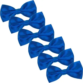 Kajeer Men's Bow Tie for Wedding Party - Solid Color Adjustable Pre Tied Bowties