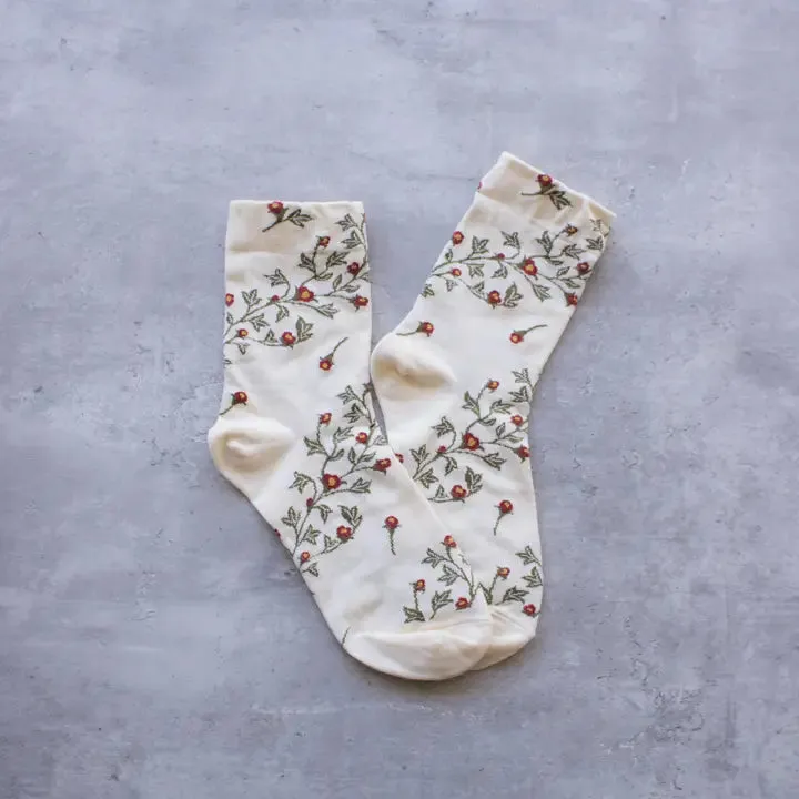 Lana Vintage Floral Socks