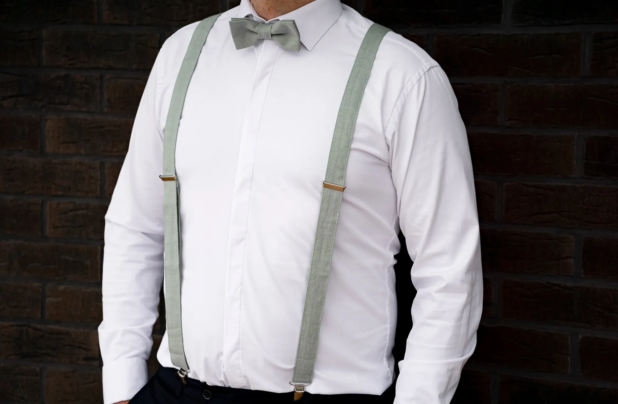 Light Mint bow tie