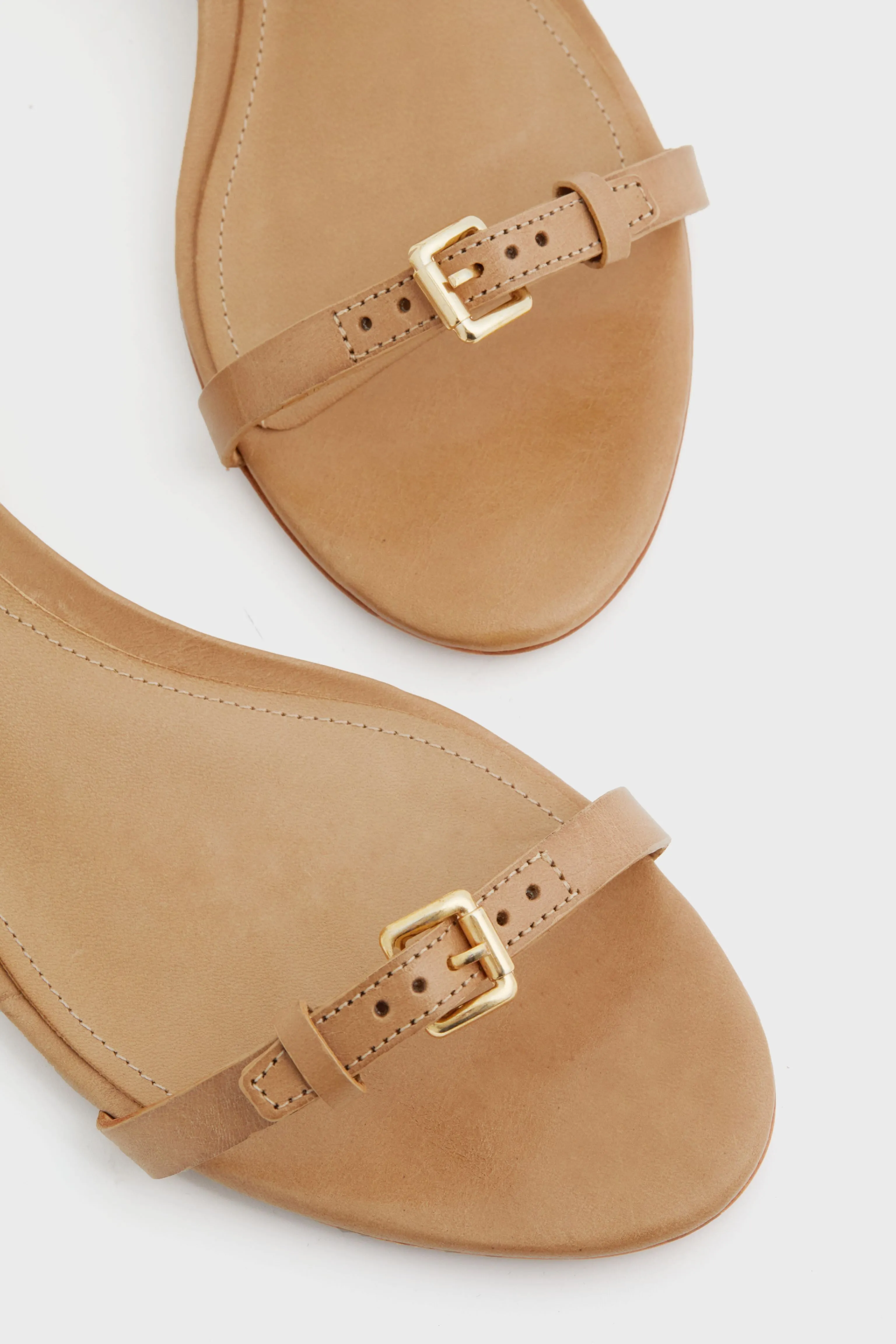 Light Nude Aurora Low Block Heels