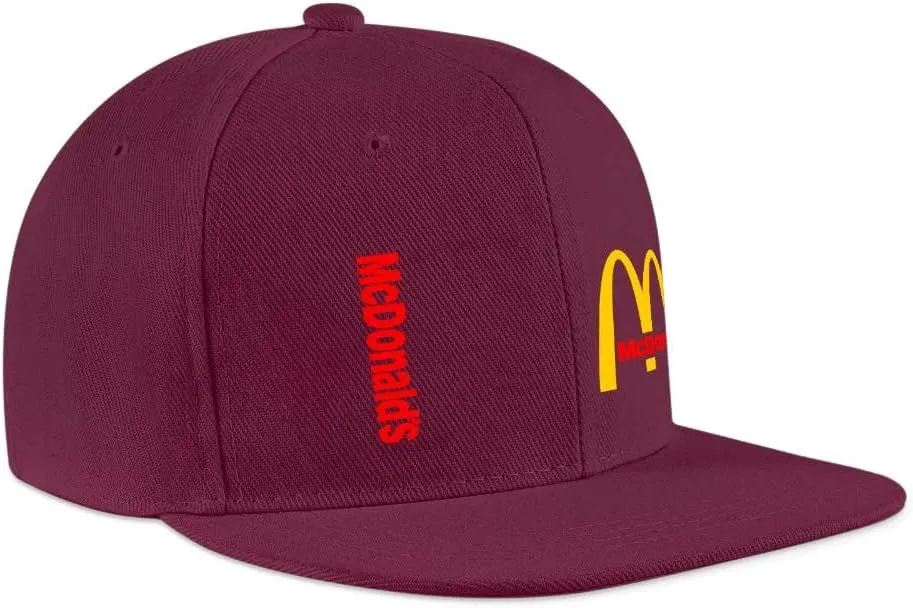 Long Flat Brim Snapback Hat for Unisex Adult Soft Outdoor Plain Baseball Cap Womens Mens Adjustable Golf Tennis Sun Hat