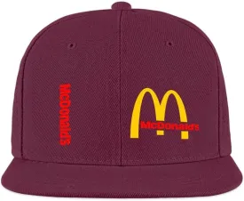 Long Flat Brim Snapback Hat for Unisex Adult Soft Outdoor Plain Baseball Cap Womens Mens Adjustable Golf Tennis Sun Hat