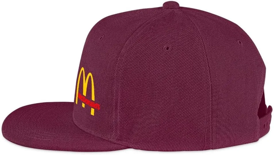 Long Flat Brim Snapback Hat for Unisex Adult Soft Outdoor Plain Baseball Cap Womens Mens Adjustable Golf Tennis Sun Hat