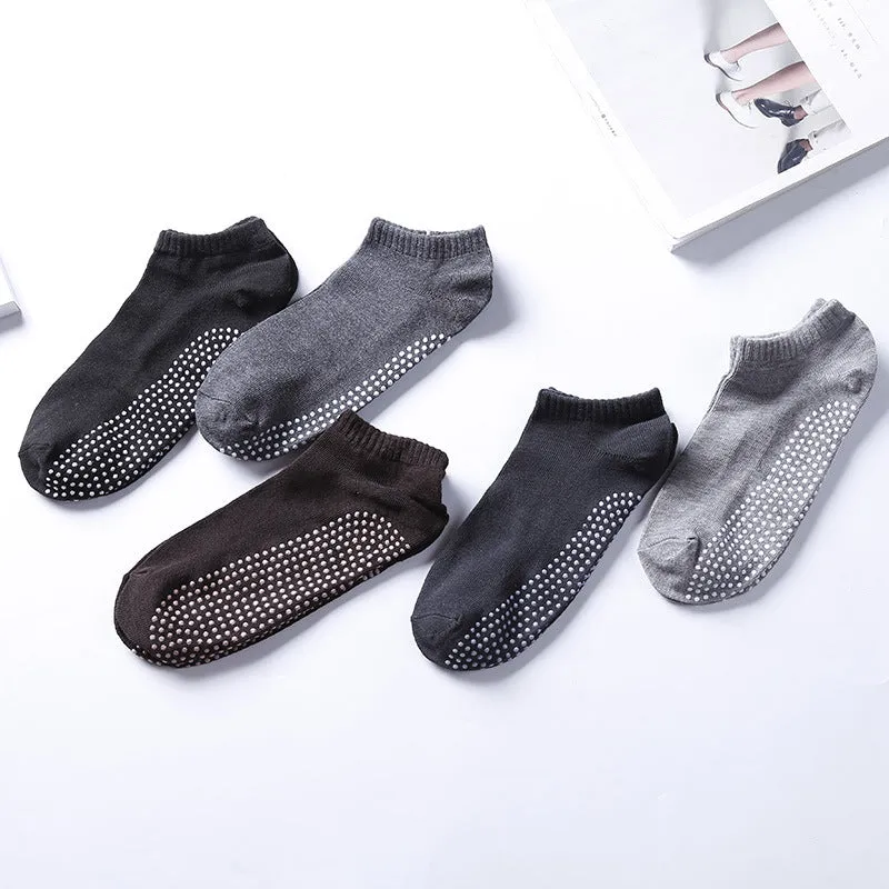 Mens Non-Slip Sports Socks - 1 Pair / 12 Pairs