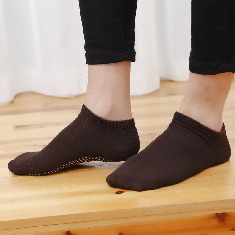 Mens Non-Slip Sports Socks - 1 Pair / 12 Pairs