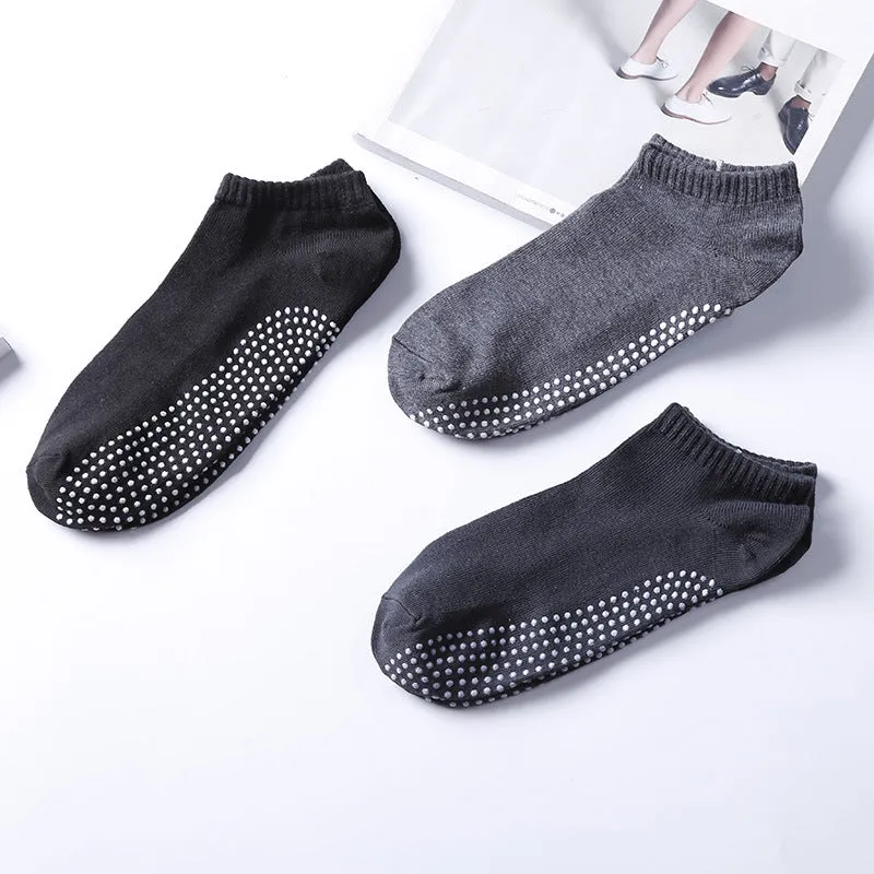 Mens Non-Slip Sports Socks - 1 Pair / 12 Pairs