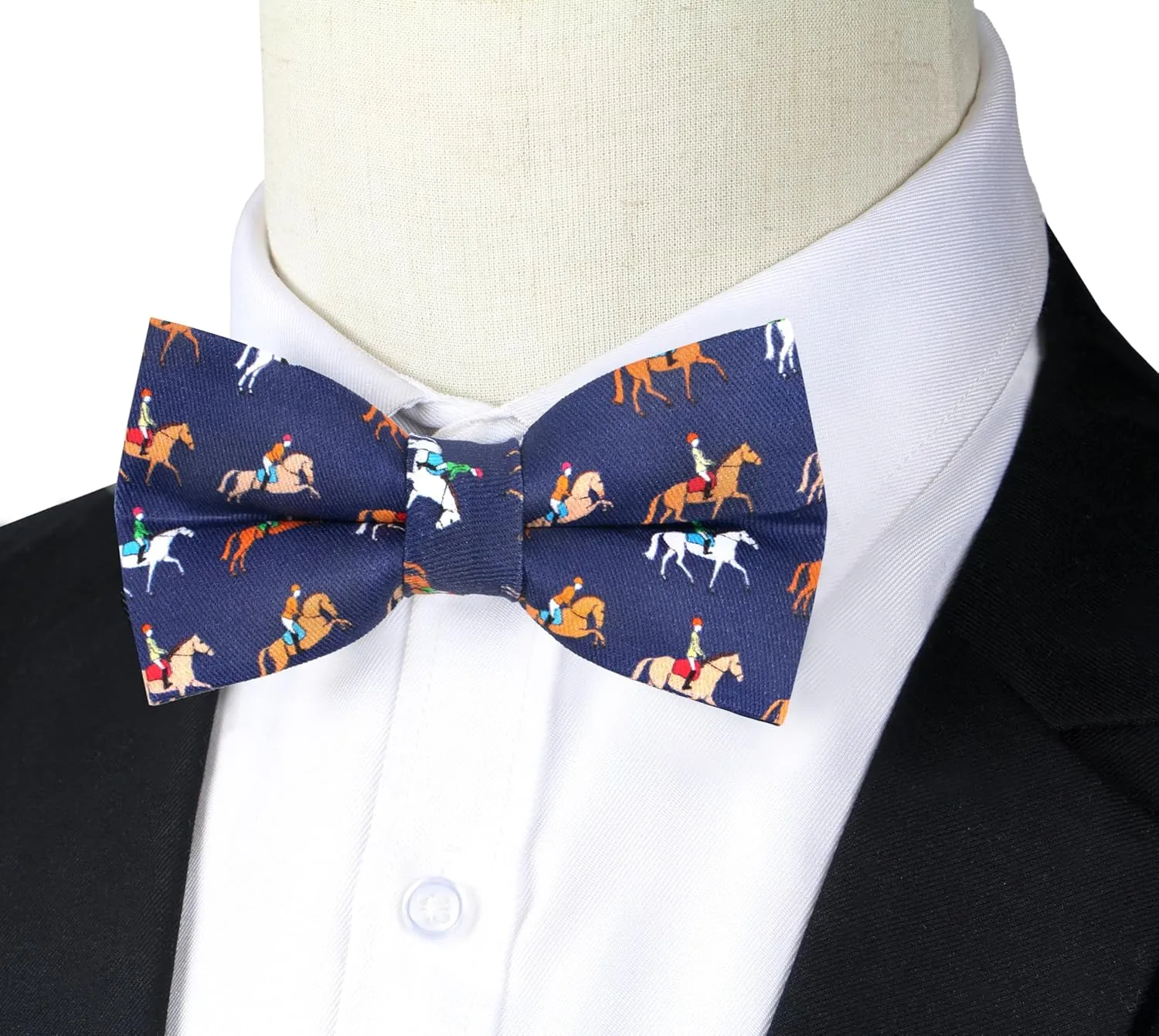 OCIA Cute Pattern Pre-tied Bow Tie Adjustable Bowties for Adult & Children