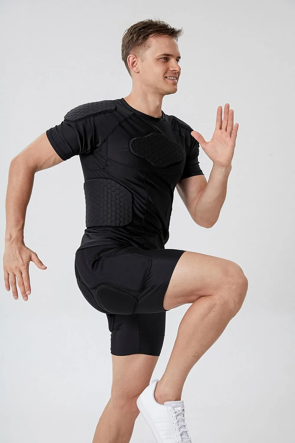 Protective Padded Shorts Hip Butt Padded Short Pants Butt Tailbone Protection Shorts