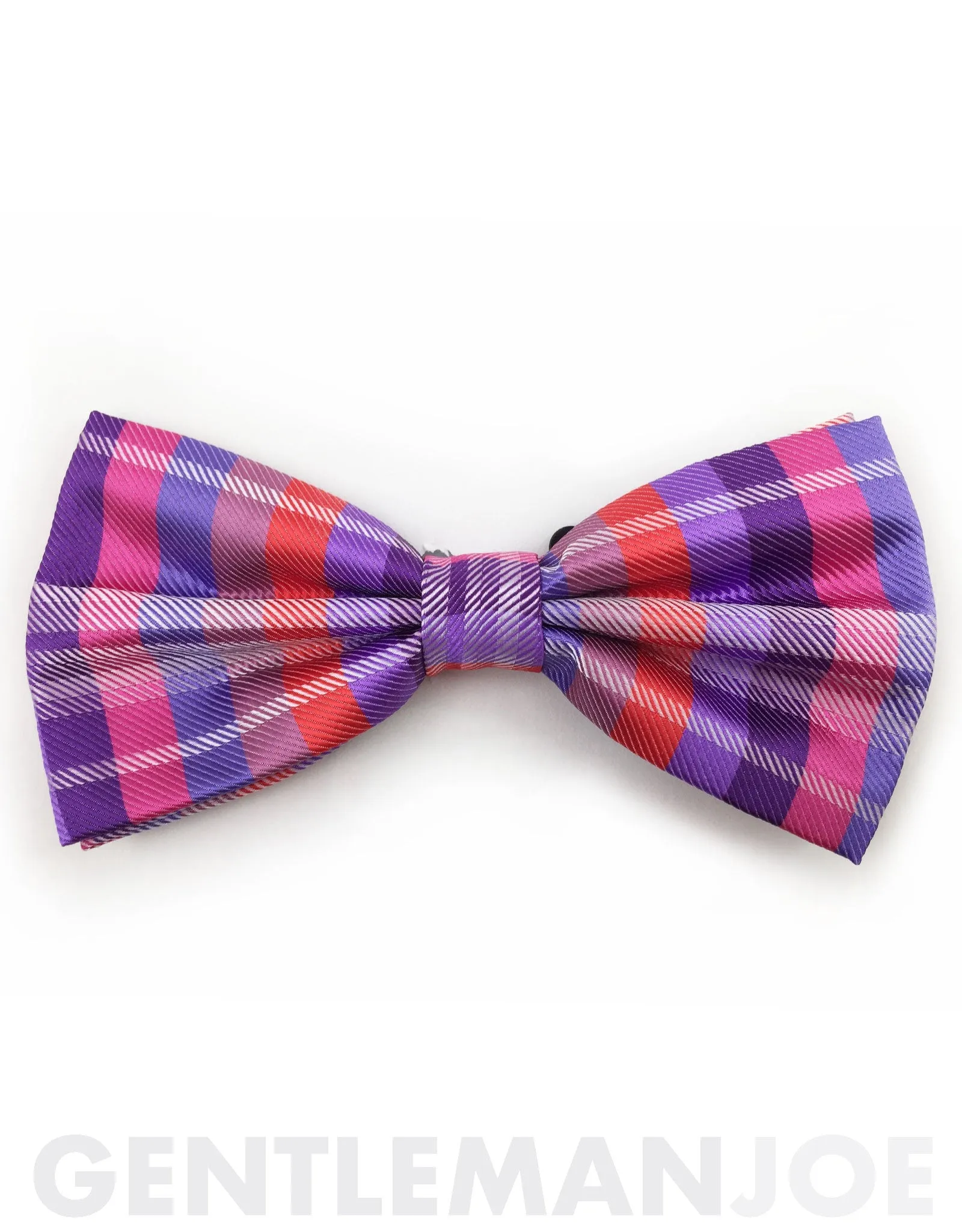 Purple, Pink, Lilac & Red Bow Tie