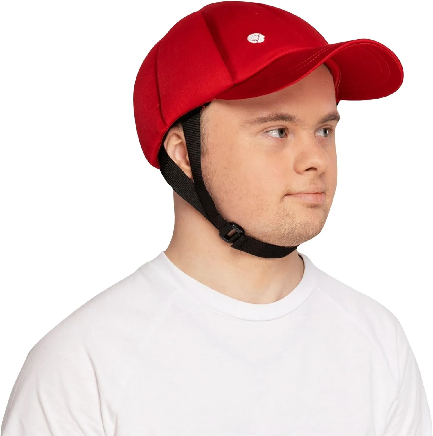 Ribcap Baseball Cap Medical Grade Protective Helmet | Red | Size: Small - Medium (Head Circumference 20-23") | Soft Helmet for Epilepsy | Protective Helmet for Seizures | Fashionable and No Stigma