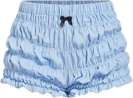SOLY HUX Women's Ruffle Shorts Y2k Lace Lolita Bloomers Elastic Waist Frill Bottoms Micro Boyshorts