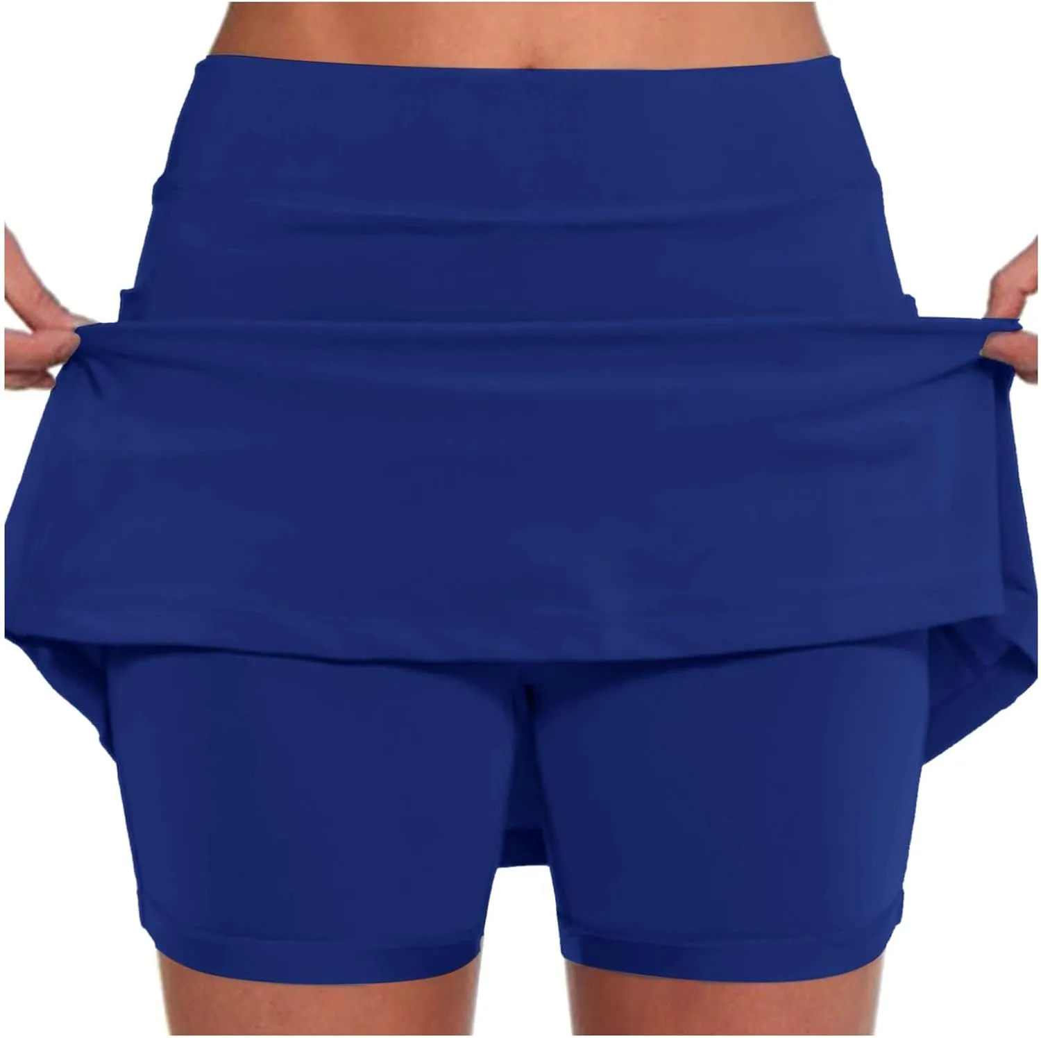 Summer Skorts For Women 2025 Trendy Lightweight Skirt Athletic Inner Shorts Running Tennis Golf Workout Leggings