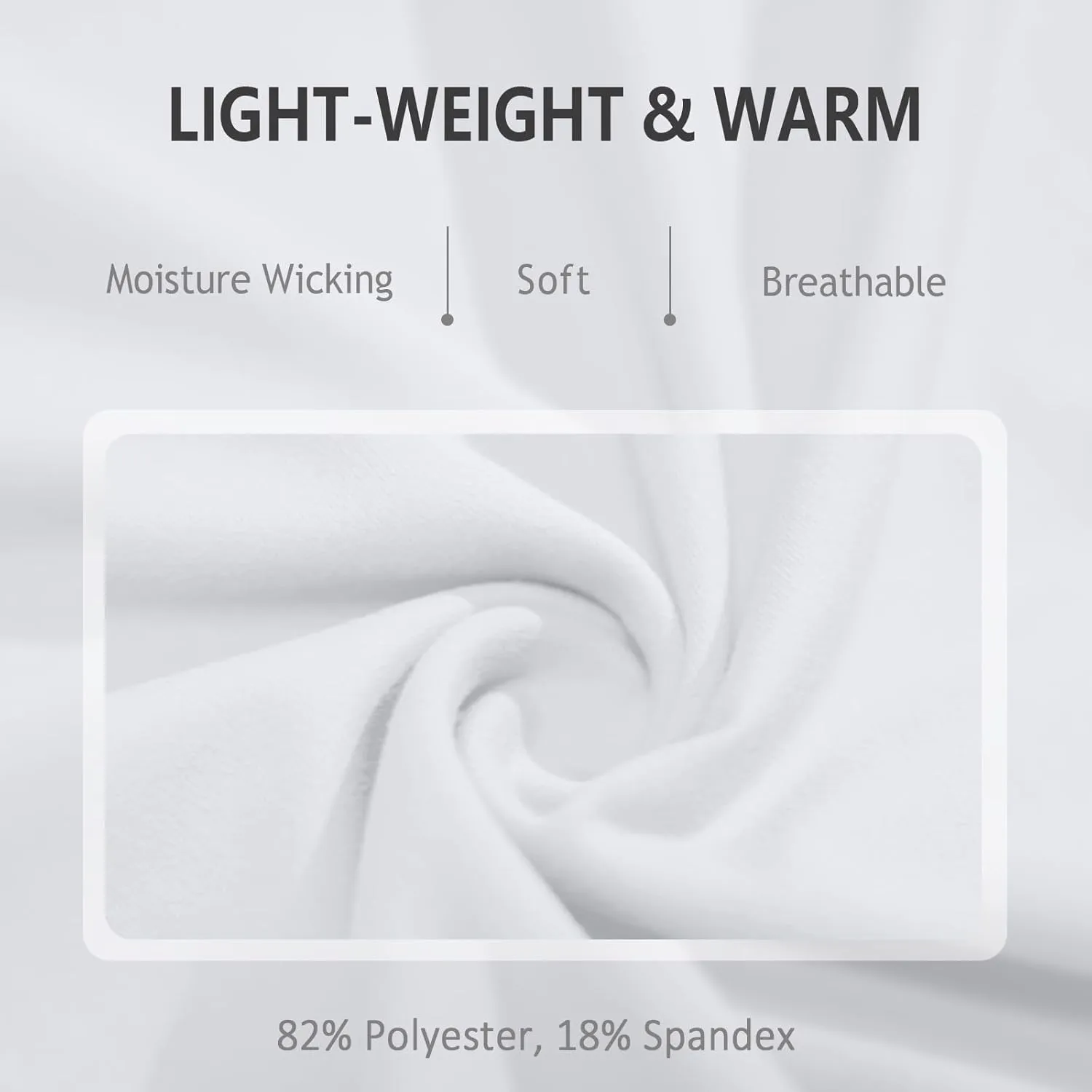 TIHEEN Mens Mock Turtleneck Long Sleeve Shirts Basic Thermal Turtle Neck Undershirt Lightweight Pullover Top