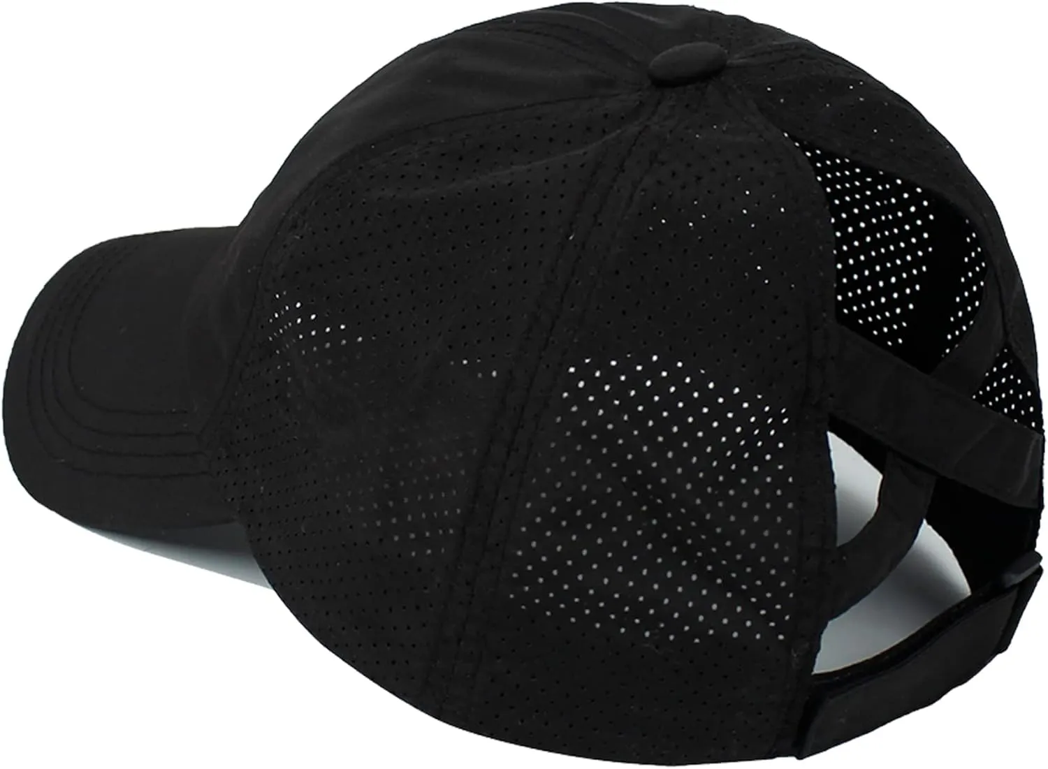 UTTPLL Womens Ponytail Baseball Cap Adjustable Ponycap Trucker Hats Summer Mesh Outdoor Sports Criss Cross Caps Dad Hat